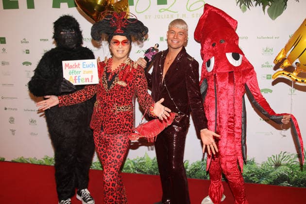 Dschungelparty 2026 zum TV Start by Julian F. M. Stoeckel Berlin, 23..01.2026 Julian F. M. Stoeckel und Marcell Damaschke bei der Dschungelparty 2026 von Julian F. M. Stoeckel im Hotel JW Marriott in Berlin Berlin *** Jungle Party 2026 for the TV launch by Julian F M Stoeckel Berlin, 23 01 2026 Julian F M Stoeckel and Marcell Damaschke at the Jungle Party 2026 by Julian F M Stoeckel at the Hotel JW Marriott in Berlin Berlin Copyright: xMatthiasxGränzdörferx