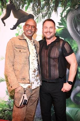 Julian F.M.Stöckel Dschungelparty zu Ich bin ein Star Pierre Sanoussi-Bliss, Kai Schmidhuber Julian F.M. Stoeckel lädt zur legendären Dschungelparty, Ich bin ein Star Holt mich hier raus im JW Marriott Hotel Berlin Datum: 23.01.2026 Copyright: xEventpressxKratschx