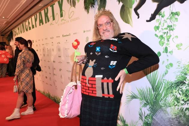 Julian F.M.Stöckel Dschungelparty zu Ich bin ein Star Hans Werner Olm Julian F.M. Stoeckel lädt zur legendären Dschungelparty, Ich bin ein Star Holt mich hier raus im JW Marriott Hotel Berlin Datum: 23.01.2026 Copyright: xEventpressxKratschx