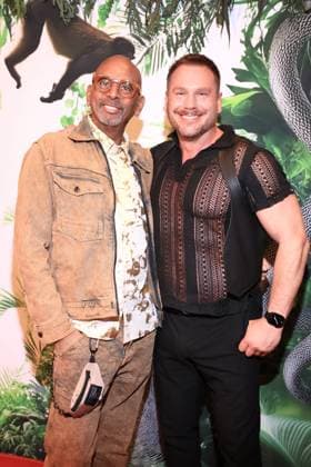 Julian F.M.Stöckel Dschungelparty zu Ich bin ein Star Pierre Sanoussi-Bliss, Kai Schmidhuber Julian F.M. Stoeckel lädt zur legendären Dschungelparty, Ich bin ein Star Holt mich hier raus im JW Marriott Hotel Berlin Datum: 23.01.2026 Copyright: xEventpressxKratschx