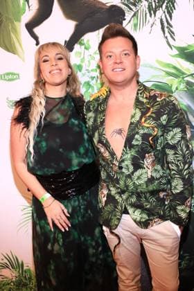 Julian F.M.Stöckel Dschungelparty zu Ich bin ein Star Annemarie Eilfeld, Dominik Ledea Julian F.M. Stoeckel lädt zur legendären Dschungelparty, Ich bin ein Star Holt mich hier raus im JW Marriott Hotel Berlin Datum: 23.01.2026 Copyright: xEventpressxKratschx