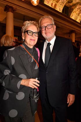 Doris Doerrie und Martin Moszkowicz bei der Verleihung Bayerischer Filmpreis am 23.01.2026 im Prinzregententheater in Muenchen Bayerischer Filmpreis 2026 in Muenchen