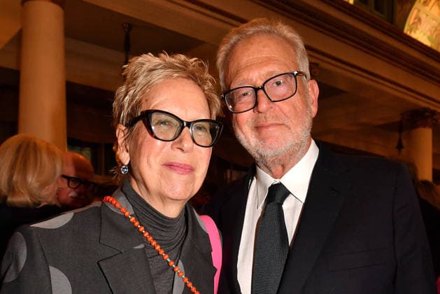 Doris Doerrie und Martin Moszkowicz bei der Verleihung Bayerischer Filmpreis am 23.01.2026 im Prinzregententheater in Muenchen Bayerischer Filmpreis 2026 in Muenchen