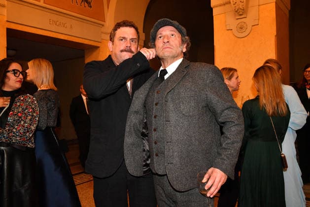Sebastian Bezzel und Max Schmidt bei der Verleihung Bayerischer Filmpreis am 23.01.2026 im Prinzregententheater in Muenchen Bayerischer Filmpreis 2026 in Muenchen