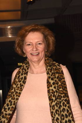 Andrea Gegner Mezzosopran Solistin Muenchen 23.01.2026 Lach- und Schiessgesellschaft, Fat Cat, ehemaliges Gasteig, Marie Theres Relin stellt ihr Buch Yes, We Schell ueber ihre Mutter Maria Schell vor, Anlass zum 100. Geburtstag von Maria Schell Schauspielerin Foto Muenchen