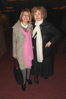 Gisela Schneeberger, Schauspielerin Ilse Neubauer Schauspielerin Muenchen 23.01.2026 Lach- und SchiessgesellIlse Neubauerschaft, Fat Cat, ehemaliges Gasteig, Marie Theres Relin stellt ihr Buch Yes, We Schell ueber ihre Mutter Maria Schell vor, Anlass zum 100. Geburtstag von Maria Schell Schauspielerin Foto Muenchen