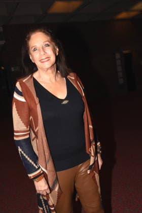 Penny Mc Lean Saengerin Silver Covencion Muenchen 23.01.2026 Lach- und Schiessgesellschaft, Fat Cat, ehemaliges Gasteig, Marie Theres Relin stellt ihr Buch Yes, We Schell ueber ihre Mutter Maria Schell vor, Anlass zum 100. Geburtstag von Maria Schell Schauspielerin Foto Muenchen