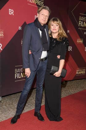 Roland Suso Richter und Ina Paule Klink bei der Verleihung des 47. Bayerischen Filmpreises 2025 im Prinzregententheater. München, 23.01.2026