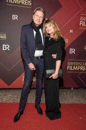 Roland Suso Richter und Ina Paule Klink bei der Verleihung des 47. Bayerischen Filmpreises 2025 im Prinzregententheater. München, 23.01.2026