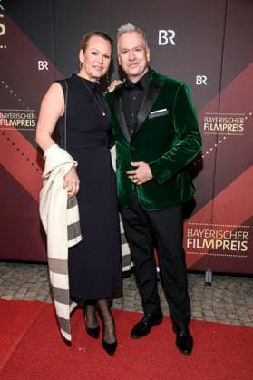 Manou Lubowski mit Freundin Lara von Stumberg bei der Verleihung des 47. Bayerischen Filmpreises 2025 im Prinzregententheater. München, 23.01.2026