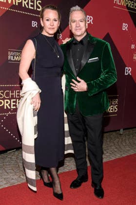 Manou Lubowski mit Freundin Lara von Stumberg bei der Verleihung des 47. Bayerischen Filmpreises 2025 im Prinzregententheater. München, 23.01.2026