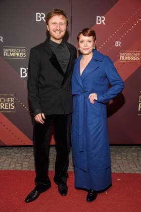 Michael Kranz und Sina Reiß bei der Verleihung des 47. Bayerischen Filmpreises 2025 im Prinzregententheater. München, 23.01.2026