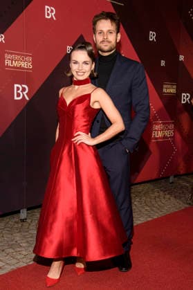 Darya Birnstiel und Philip Birnstiel bei der Verleihung des 47. Bayerischen Filmpreises 2025 im Prinzregententheater. München, 23.01.2026
