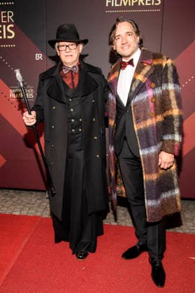 Hannes Hellmann und Branko Buchberger bei der Verleihung des 47. Bayerischen Filmpreises 2025 im Prinzregententheater. München, 23.01.2026