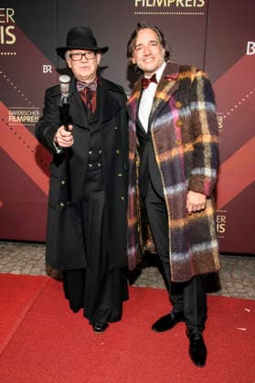 Hannes Hellmann und Branko Buchberger bei der Verleihung des 47. Bayerischen Filmpreises 2025 im Prinzregententheater. München, 23.01.2026