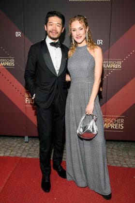 Yung Ngo und Pauline Angert bei der Verleihung des 47. Bayerischen Filmpreises 2025 im Prinzregententheater. München, 23.01.2026
