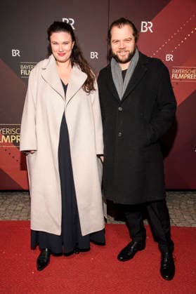 Mascha Schilinski und Fabian Gamper bei der Verleihung des 47. Bayerischen Filmpreises 2025 im Prinzregententheater. München, 23.01.2026