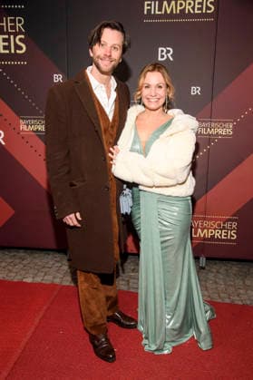 Jonathan Beck und Isabell Stern bei der Verleihung des 47. Bayerischen Filmpreises 2025 im Prinzregententheater. München, 23.01.2026