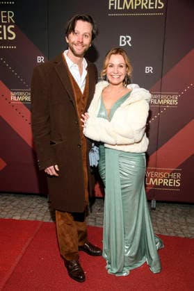 Jonathan Beck und Isabell Stern bei der Verleihung des 47. Bayerischen Filmpreises 2025 im Prinzregententheater. München, 23.01.2026