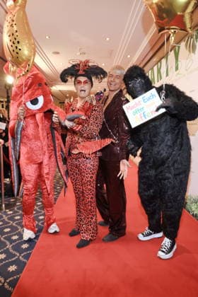 23.01.2026, Julian F. M. Stoeckel und Marcell Damaschke zu Ich bin ein Star Ð Holt mich hier raus!, Julian F.M. Stoeckel lädt zur legendären Dschungelparty, JW Marriott Hotel, Berlin, Berlin Deutschland, Germany