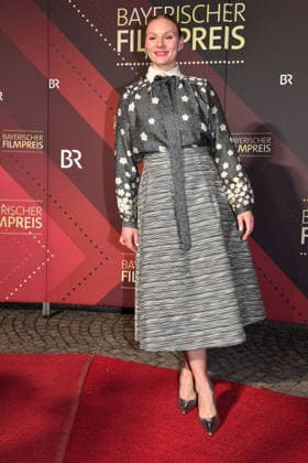 Rosalie Thomass attends the Bavarian Film Awards 2026 at Prinzregententheater on January 23, 2026 in Munich, Germany 47th Bavarian Film Awards Bayerischer Filmpreis in Munich, Germany