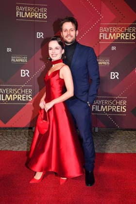 Darya Birnstiel and Philip Birnstiel attend the Bavarian Film Awards 2026 at Prinzregententheater on January 23, 2026 in Munich, Germany 47th Bavarian Film Awards Bayerischer Filmpreis in Munich, Germany