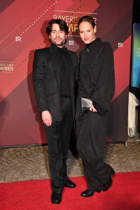 Florian Jahr and Lisa Bitter attend the Bavarian Film Awards 2026 at Prinzregententheater on January 23, 2026 in Munich, Germany 47th Bavarian Film Awards Bayerischer Filmpreis in Munich, Germany