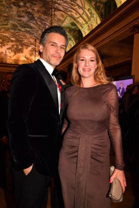 Florian Odendahl and Nina Brandhoff attend the Bavarian Film Awards 2026 at Prinzregententheater on January 23, 2026 in Munich, Germany. 47th Bavarian Film Awards Bayerischer Filmpreis in Munich, Germany