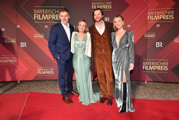 Jens Atzorn, Isabell Stern, Jonathan Beck and Laura Osswald attend the Bavarian Film Awards 2026 at Prinzregententheater on January 23, 2026 in Munich, Germany 47th Bavarian Film Awards Bayerischer Filmpreis in Munich, Germany