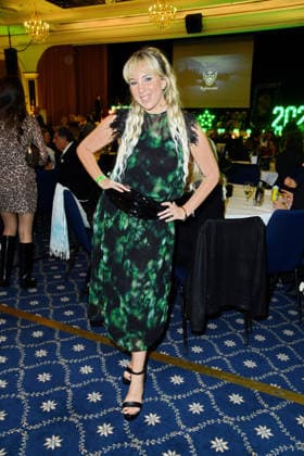 Annemarie Eilfeld bei der TV-Starts der neuen Staffel von Ich bin ein Star Holt mich hier raus! lädt Entertainer und Moderator Julian F.M. Stoeckel am Freitag, dem 23. Januar 2026 zur legendären Dschungelparty in Berlin am 23.01.2026