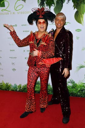 Julian Stoeckel und Marcell Damaschke bei der TV-Starts der neuen Staffel von Ich bin ein Star Holt mich hier raus! lädt Entertainer und Moderator Julian F.M. Stoeckel am Freitag, dem 23. Januar 2026 zur legendären Dschungelparty in Berlin am 23.01.2026