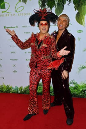 Julian Stoeckel und Marcell Damaschke bei der TV-Starts der neuen Staffel von Ich bin ein Star Holt mich hier raus! lädt Entertainer und Moderator Julian F.M. Stoeckel am Freitag, dem 23. Januar 2026 zur legendären Dschungelparty in Berlin am 23.01.2026