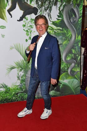 Arno Funke bei der TV-Starts der neuen Staffel von Ich bin ein Star Holt mich hier raus! lädt Entertainer und Moderator Julian F.M. Stoeckel am Freitag, dem 23. Januar 2026 zur legendären Dschungelparty in Berlin am 23.01.2026
