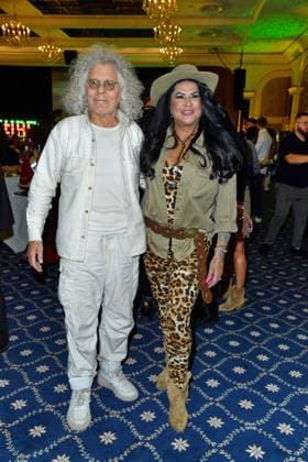 Rainer Langhans und Iris Katzenberger bei der TV-Starts der neuen Staffel von Ich bin ein Star Holt mich hier raus! lädt Entertainer und Moderator Julian F.M. Stoeckel am Freitag, dem 23. Januar 2026 zur legendären Dschungelparty in Berlin am 23.01.2026