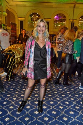 Susan Sideropoulus bei der TV-Starts der neuen Staffel von Ich bin ein Star Holt mich hier raus! lädt Entertainer und Moderator Julian F.M. Stoeckel am Freitag, dem 23. Januar 2026 zur legendären Dschungelparty in Berlin am 23.01.2026