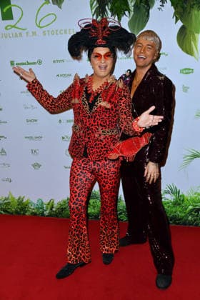 Julian Stoeckel und Marcell Damaschke bei der TV-Starts der neuen Staffel von Ich bin ein Star Holt mich hier raus! lädt Entertainer und Moderator Julian F.M. Stoeckel am Freitag, dem 23. Januar 2026 zur legendären Dschungelparty in Berlin am 23.01.2026