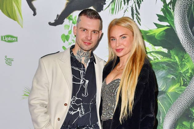 Eric Stehfest und Franziska Temme bei der Dschungelparty zum TV-Start von Ich bin ein Star - Holt mich hier raus! (RTL) am 23.01.2026 im Hotel JW Marriott in Berlin Dschungelcamp- Party 2026 in Berlin
