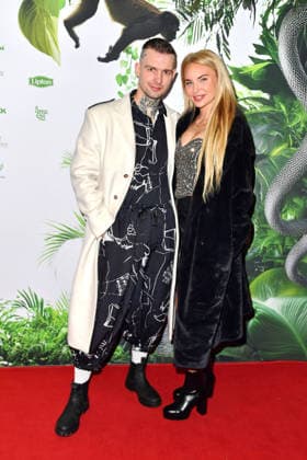 Eric Stehfest und Franziska Temme bei der Dschungelparty zum TV-Start von Ich bin ein Star - Holt mich hier raus! (RTL) am 23.01.2026 im Hotel JW Marriott in Berlin Dschungelcamp- Party 2026 in Berlin