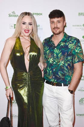 Lydia Kelovitz und Johannes Höfinger bei der 8. Dschungelparty zum Start der RTL Show Ich bin ein Star - Holt mich hier raus! im Hotel JW Marriott. Berlin, 23.01.2026