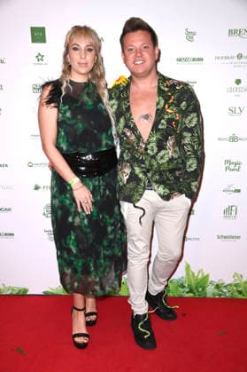 Annemarie Eilfeld und Dominik Ledea bei der 8. Dschungelparty zum Start der RTL Show Ich bin ein Star - Holt mich hier raus! im Hotel JW Marriott. Berlin, 23.01.2026