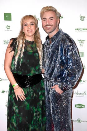 Annemarie Eilfeld und Daniel Johnson bei der 8. Dschungelparty zum Start der RTL Show Ich bin ein Star - Holt mich hier raus! im Hotel JW Marriott. Berlin, 23.01.2026