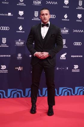 Red carpet of the Feroz Awards 2026 Influencer Cristian Pantoja poses on the red carpet of the Feroz Awards 2026, at the Pazo da Cultura, on January 24, 2026, in Pontevedra, Galicia Spain The Feroz Awards are presented annually by the Asociación de Informadores Cinematográficos de Espana since 2014 with the aim of highlighting the best of the years audiovisual production, both in film and television 24 JANUARY 2026 Pontevedra Galicia Pontevedra Galicia Galicia Espana  Copyright: xEduardoxParrax 7241530