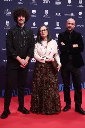 Red carpet of the Feroz Awards 2026 The team of the animation film Decorado poses on the red carpet of the Feroz Awards 2026, at the Pazo da Cultura, on January 24, 2026, in Pontevedra, Galicia Spain The Feroz Awards are presented annually by the Spanish Association of Cinematographic Informers since 2014 with the aim of highlighting the best audiovisual production of the year, both in film and television 24 JANUARY 2026 Pontevedra Galicia Galicia Pontevedra Galicia Galicia Spain  Copyright: xEduardoxParrax 7241539