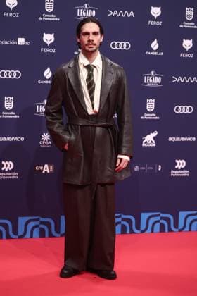Red carpet of the Feroz Awards 2026 Actor Pol Hermoso poses on the red carpet of the Feroz Awards 2026, at the Pazo da Cultura, on January 24, 2026, in Pontevedra, Galicia Spain The Feroz Awards are presented annually by the Spanish Association of Cinematographic Informers since 2014 with the aim of highlighting the best of the years audiovisual production, both in film and television 24 JANUARY 2026 Pontevedra Galicia Pontevedra Galicia Galicia Espana  Copyright: xEduardoxParrax 7241579