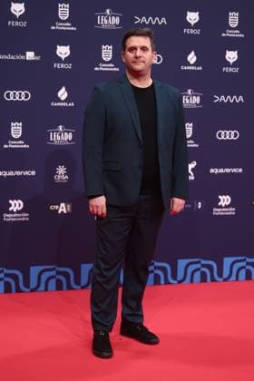 Red carpet of the Feroz Awards 2026 Rondallas producer Víctor Fandino poses on the red carpet of the Feroz Awards 2026, at the Pazo da Cultura, on January 24, 2026, in Pontevedra, Galicia Spain The Feroz Awards are presented annually by the Asociación de Informadores Cinematográficos de Espana since 2014 with the aim of highlighting the best of the years audiovisual production, both in film and television 24 JANUARY 2026 Pontevedra Galicia Galicia Pontevedra Galicia Galicia Espana  Copyright: xEduardoxParrax 7241607