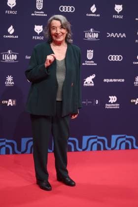 Red carpet of the Feroz Awards 2026 Actress Petra Martínez poses on the red carpet of the Feroz Awards 2026, at the Pazo da Cultura, on January 24, 2026, in Pontevedra, Galicia Spain The Feroz Awards are presented annually by the Asociación de Informadores Cinematográficos de Espana since 2014 with the aim of highlighting the best of the years audiovisual production, both in film and television 24 JANUARY 2026 Pontevedra Galicia Pontevedra Galicia Galicia Espana  Copyright: xEduardoxParrax 7241685