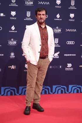 Red carpet of the Feroz Awards 2026 Actor Xavi Saez poses on the red carpet of the Feroz Awards 2026, at the Pazo da Cultura, on January 24, 2026, in Pontevedra, Galicia Spain The Feroz Awards are presented annually by the Asociación de Informadores Cinematográficos de Espana since 2014 with the aim of highlighting the best of the years audiovisual production, both in film and television 24 JANUARY 2026 Pontevedra Galicia Pontevedra Galicia Galicia Espana  Copyright: xEduardoxParrax 7241833