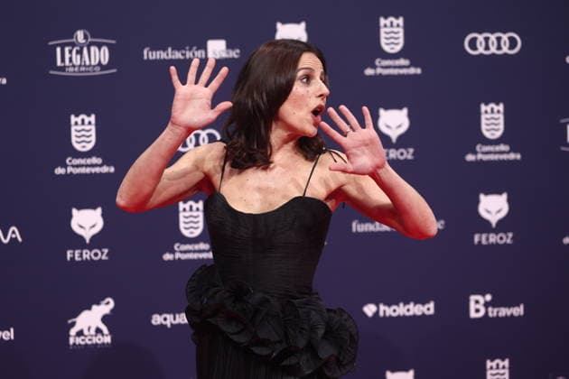 Red carpet of the Feroz Awards 2026 Actress Miriam Gallego poses on the red carpet of the Feroz Awards 2026, at the Pazo da Cultura, on January 24, 2026, in Pontevedra, Galicia Spain The Feroz Awards are presented annually by the Asociación de Informadores Cinematográficos de Espana since 2014 with the aim of highlighting the best of the years audiovisual production, both in film and television 24 JANUARY 2026 Pontevedra Galicia Galicia Pontevedra Galicia Galicia Espana  Copyright: xEduardoxParrax 7241902