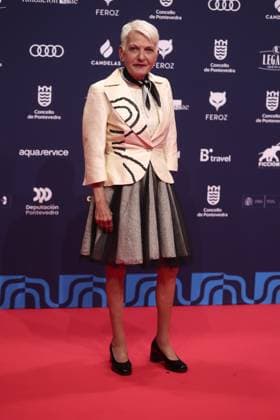 Red carpet of the Feroz Awards 2026 Actress Rocío Ibánez poses on the red carpet of the Feroz Awards 2026, at the Pazo da Cultura, on January 24, 2026, in Pontevedra, Galicia Spain The Feroz Awards are presented annually by the Asociación de Informadores Cinematográficos de Espana since 2014 with the aim of highlighting the best of the years audiovisual production, both in film and television 24 JANUARY 2026 Pontevedra Galicia Galicia Pontevedra Galicia Galicia Spain  Copyright: xEduardoxParrax 7241959