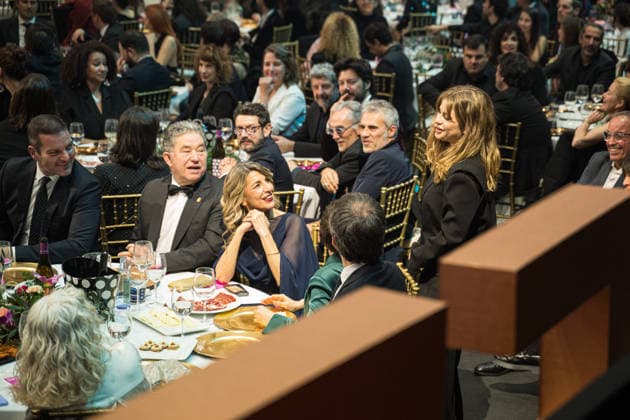2026 Feroz Awards Gala The actress Elisabet Casanovas and the second vice-president of the Government and Minister of Labor, Yolanda Diaz, during the 2026 Feroz Awards Gala, at the Pazo da Cultura, on January 24, 2026, in Pontevedra, Galicia Spain The Feroz Awards have been presented annually by the Asociación de Informadores Cinematográficos de Espana since 2014, with the aim of highlighting the best of the years audiovisual production, both in film and television 24 JANUARY 2026 Elena Ferná Espana  Copyright: xElenaxFernandezx 7242419